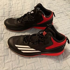 Adidas Mens Sz 11.5 Title Run Basketball Shoes